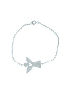J & Rio Silber Gefühle Angel Armband