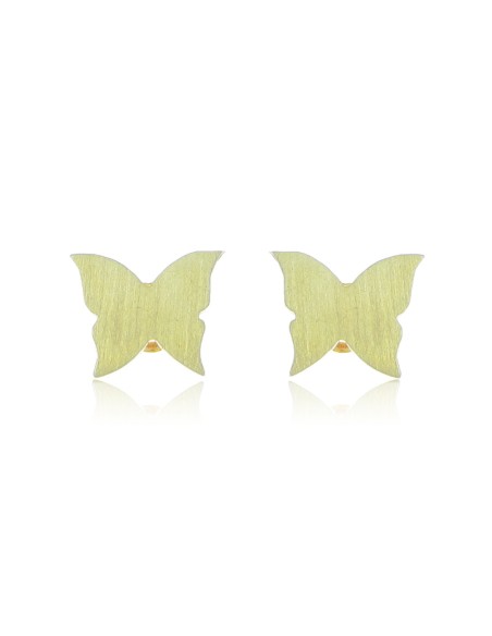 J & Rio Spirit Schmetterling Ohrringe Gold