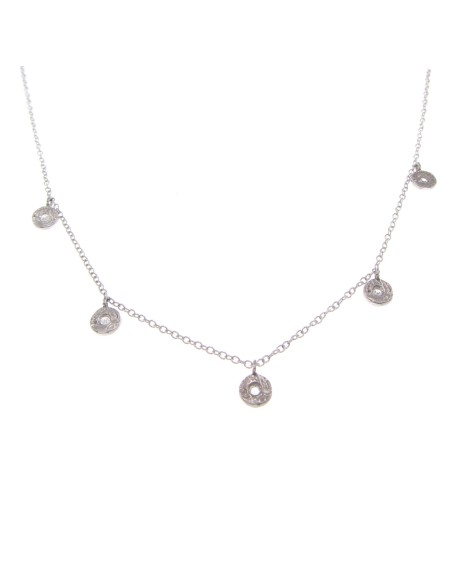 J & Rio Margot Silber Halskette Spots