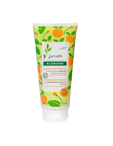 Klorane Petit Junior Entwirren Pfirsichshampoo 200ml