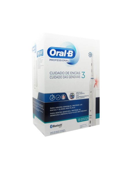 Oral B Pro 3 Gum Care Elektrobürste + Reisetasche Oral B Pro 3 Gum Care Elektrobürste + Reisetasche