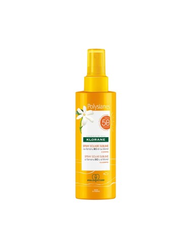 Klorane Polysianes Solar Spray SPF50 200ml