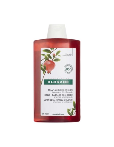 Klorane Shampoo Granatapfelfarbenes Haar 400ml