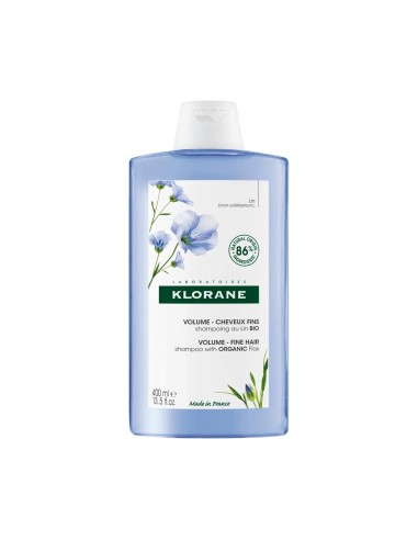 Klorane Shampoo mit Flachs BIO 400ml