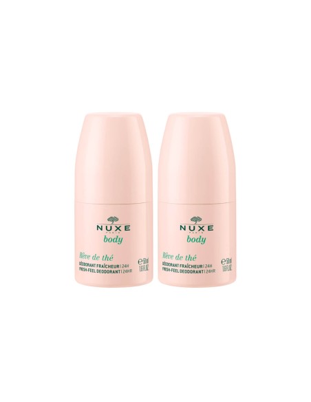 Nuxe Body Pack Rêve de Thé erfrischend Desodorierung von 50Gx2
