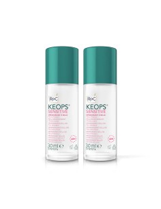 Roc Keops Pack Roll-On Deodorant Sensitive 2x30ml
