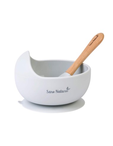 Saro Nordic Wave Feeding Set Grey