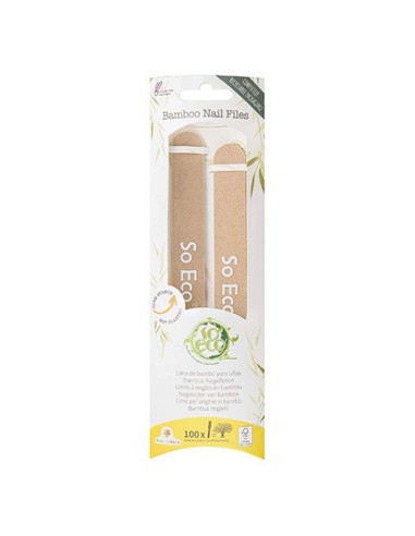 So Eco Bamboo Nagelfeilen 2 Einheiten