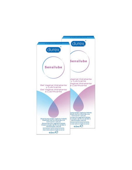 Durex Sensilube Duo Gel Vaginal Hidratante 2x40ml