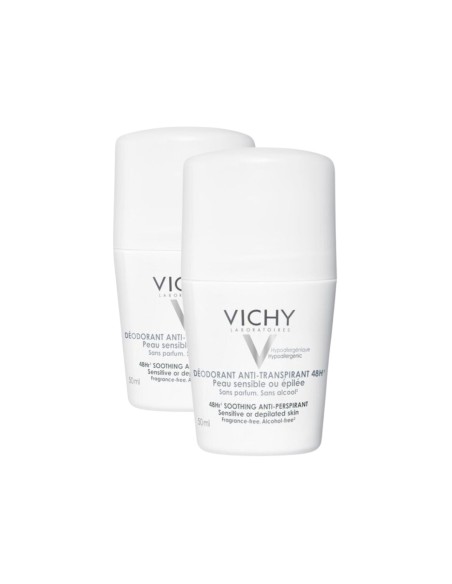 Vichy Pack Desodorant Roll-On für empfindliche Haut 2x50ml