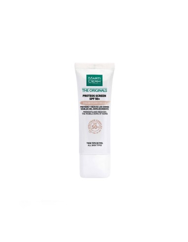 Martiderm Proteos-Bildschirm SPF 50+ Gesichtscreme Perfektion mit Farbe 40ml