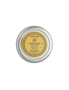 Apivita Pastilles for Sore Throat Thyme and Honey 45g