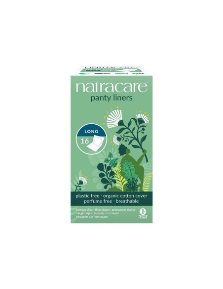 Natracare Natürliche Slipeinlagen Lang 16er Pack