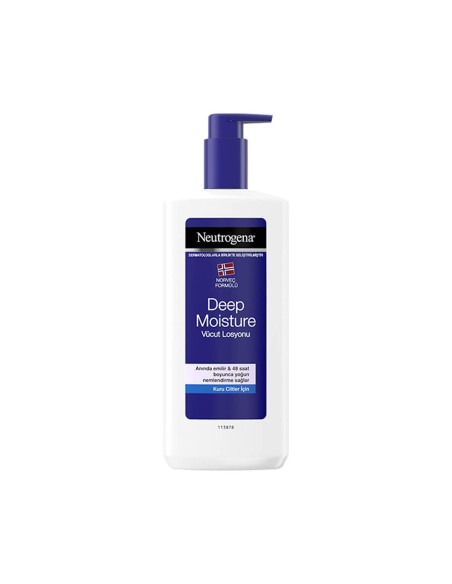 Neutrogena Deep Moisture Body Lotion Dry Skin 400ml Neutrogena Deep Moisture Body Lotion Dry Skin 400ml