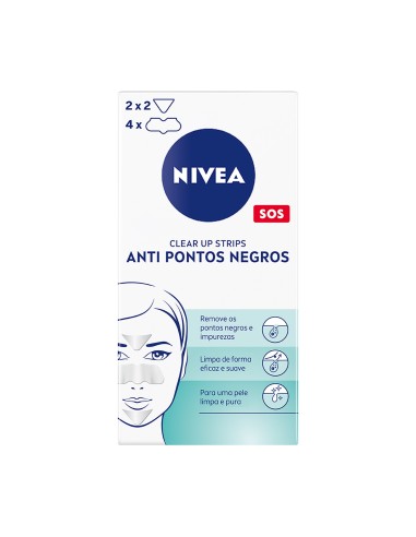 Nivea Clear-Up Strips Anti Blackheads 6 Bands