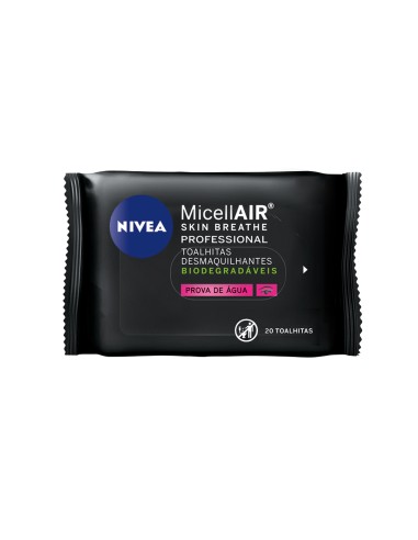 Nivea MicellAIR Professional Make-up Removing Wipes 20 Stück