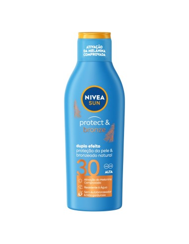 Nivea Sun Protect and Bronze Lotion SPF30 200ml