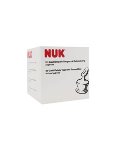Nuk Cleft Gaumen-Sauger mit Schraubring 2