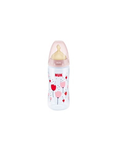 NUK First Choice Latex Temperaturanzeigeflasche 6 + M L 300ml