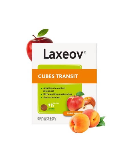 Nutreov Laxeov Apfel Aprikose 20 Würfel