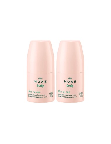 Nuxe Body Pack Rêve de Thé erfrischend Desodorierung von 50Gx2