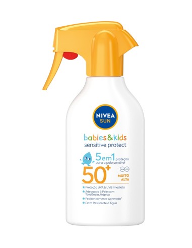 Nivea Sun Spray Babies and Kids Sensitive Protect SPF50 200ml