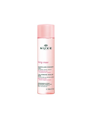 Nuxe Very Rose Moisturizing Micellar Water 3 in 1 Trockene bis sehr trockene empfindliche Haut 200 ml