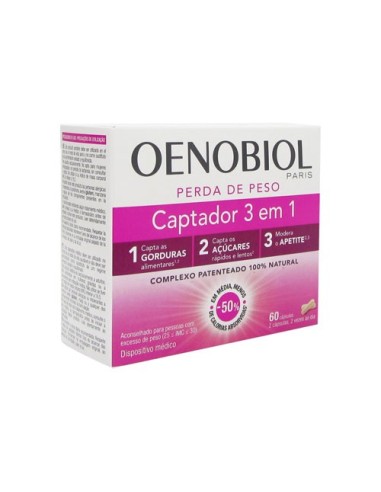 Oenobiol Weight Loss Captor 3 in 1 60 Kapseln