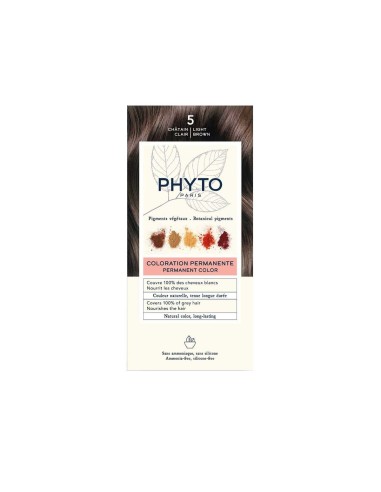 Phyto Color Permanent Färbung mit pflanzlichen Pigmenten 5 Hellbraun