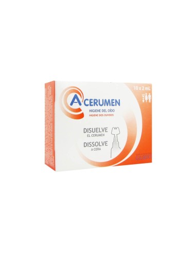 A-Cerumen Auricular Solution Monodosen 10x2ml