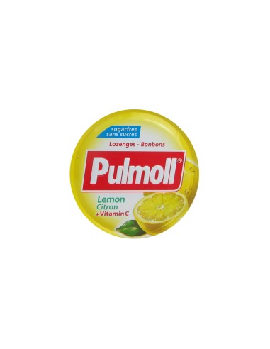 Pulmoll Lemon + Vitamin C Zuckerfreie Tabletten 45gr