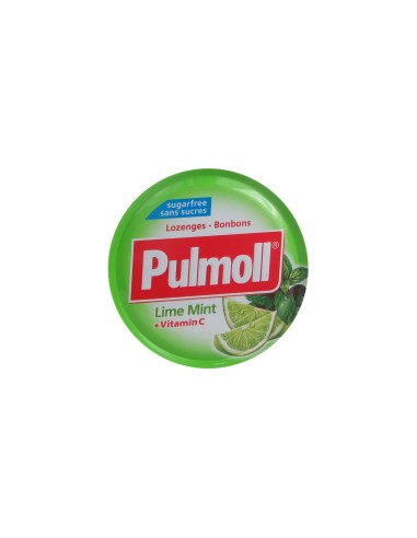 Pulmoll Mint Lime + Zuckerfreies Vitamin C 45gr