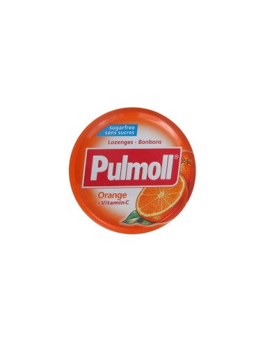 Pulmoll Orangentabletten + Vitamin C Zuckerfrei 45gr
