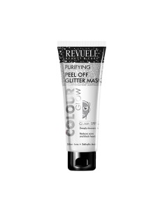Revuele Colour Glow Silver Purifying Peel Off Glitter Mask 80ml