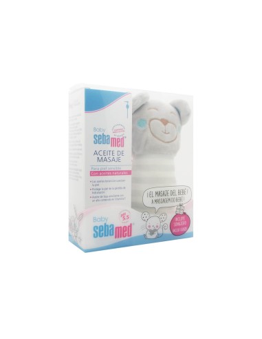 Sebamed Baby Pack Massageöl 150ml + Rassel